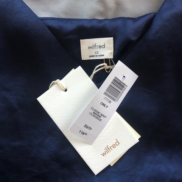 WILFRED satin slip dress - Picture 1 of 2